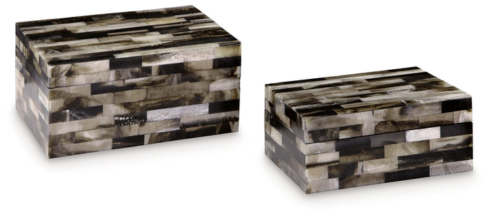 Ellford - Box Set (Set of 2) - Black / Brown / Cream image 1