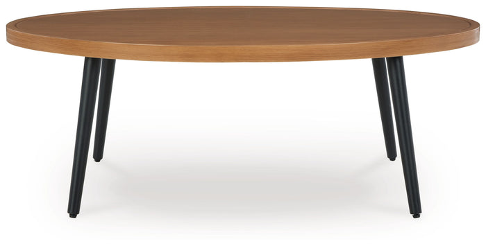 Horizon Hall - Cocktail Table - Two-tone Brown image 2