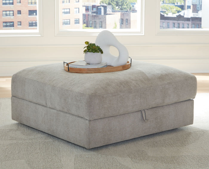 Aslan Court - Ottoman With Storage - Pebble image 2
