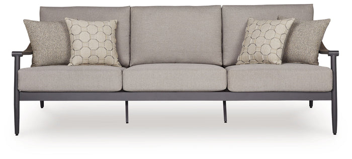 Ocean Beach - Sofa With Cushion - Gray image 2