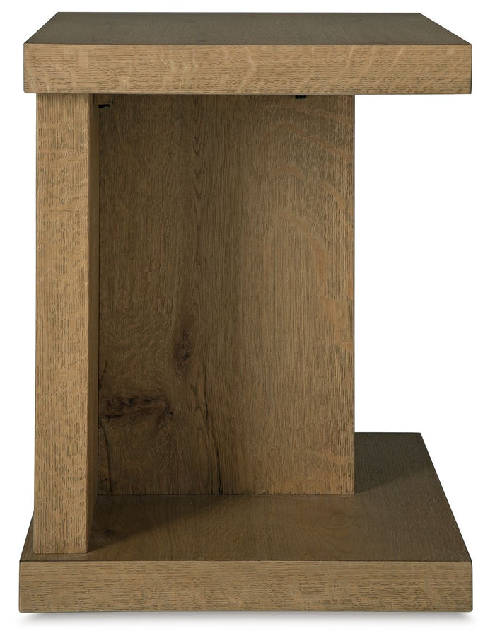 Brinstead - Chair Side End Table - Light Brown image 2