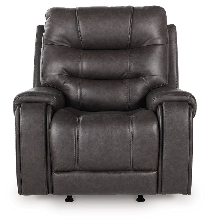 Femley - Rocker Recliner - Smoke image 2