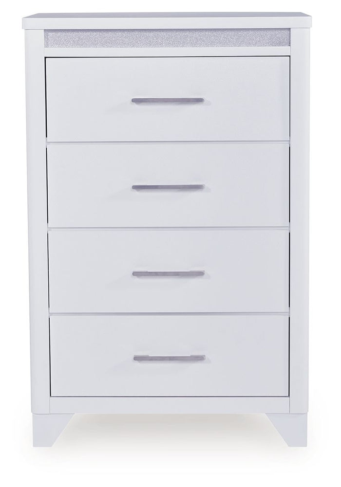 Jarlee - Four Drawer Chest - White image 2
