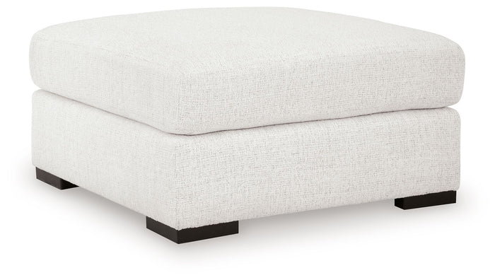 Misty-Lakes - Oversized Accent Ottoman - Chalk image 1