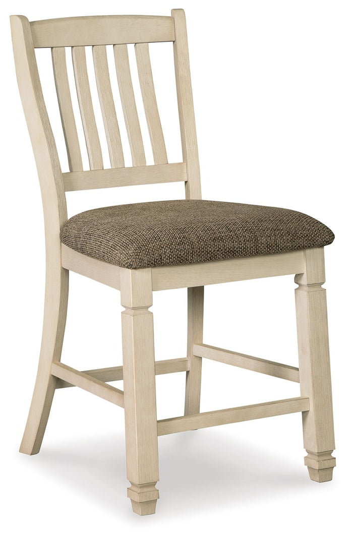 Bolanburg - Upholstered Barstool (Set of 2) - Beige image 2