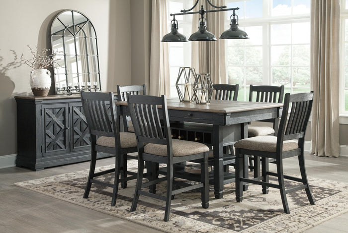 Tyler Creek - Dining Room Server - Black / Gray image 2
