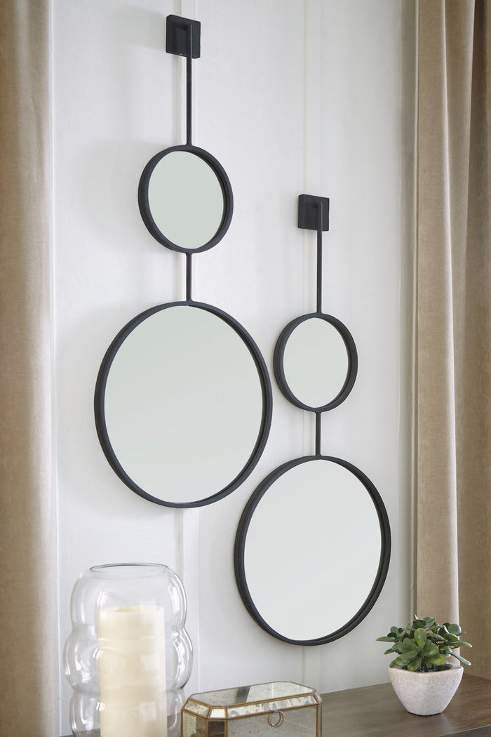 Brewer - Accent Mirror - Black image 2
