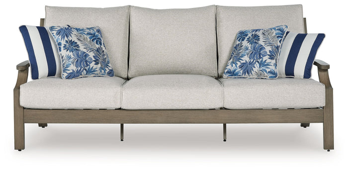 Rainier Ranch - Sofa With Cushion - Brown / Beige image 2