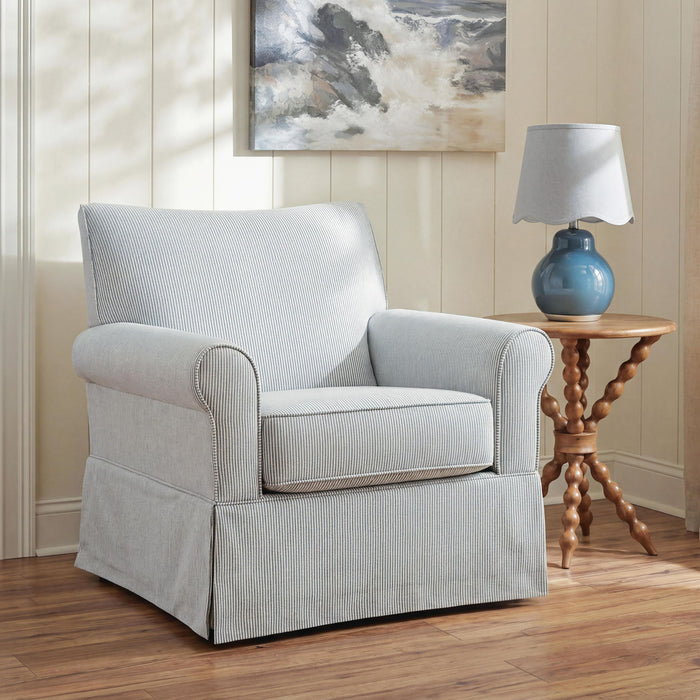 Searcy - Swivel Glider Accent Chair image 3