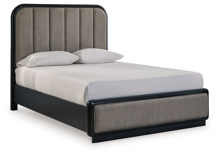 Rowanbeck - Upholstered Panel Bed image 1