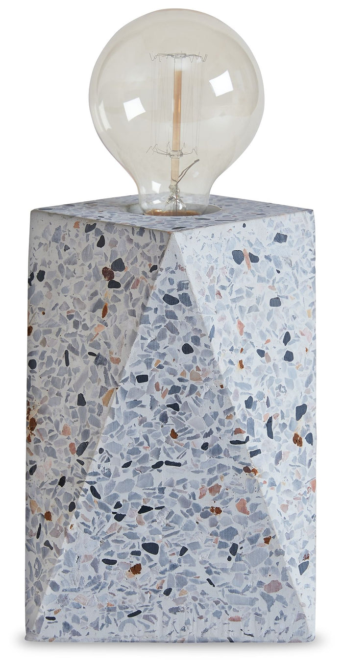 Maywick - Concrete Table Lamp  - White image 1