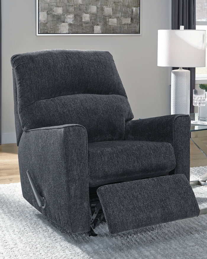 Altari - Rocker Recliner - Fabric - Slate image 2