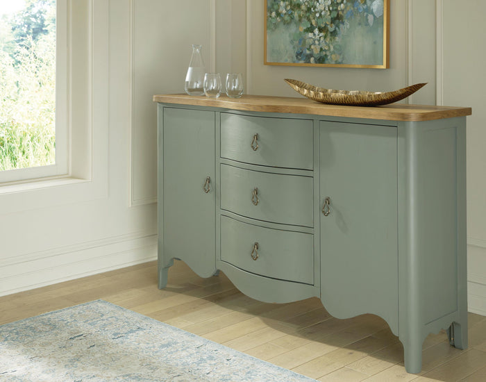 Actonville - Accent Cabinet - Antique Green image 2