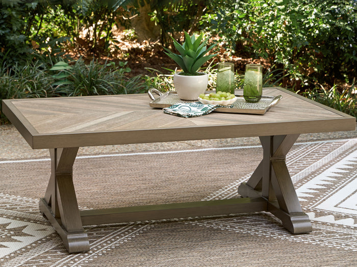 Laguna Heights - Rectangular Cocktail Table - Beige image 2