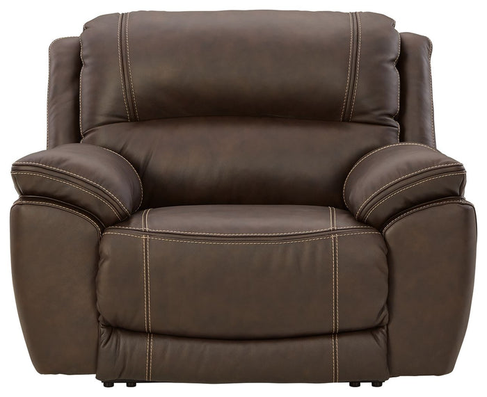 Dunleith - Zero Wall Recliner w/PWR HDRST - Chocolate image 2
