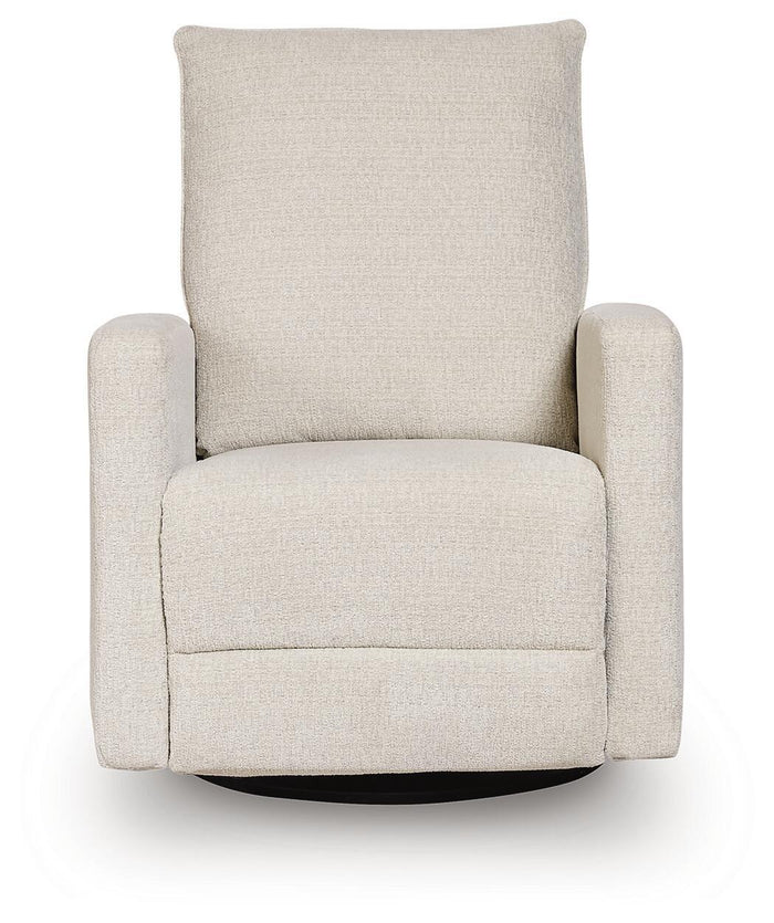 Oaklynn-Manor - Swivel Glider Recliner - Canvas image 2