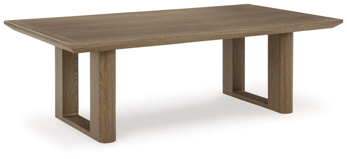 Serene Bay - Rectangular Cocktail Table - Dark Brown image 1