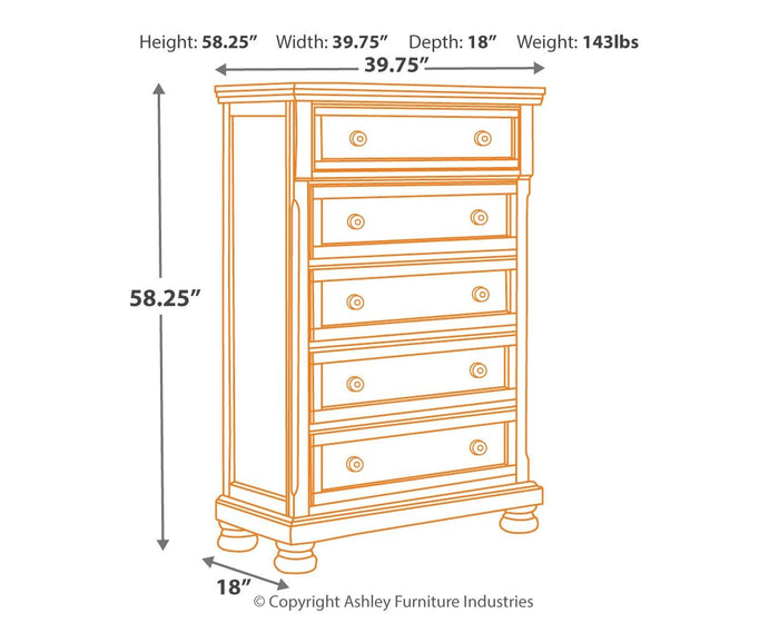 Porter - Chest - Rustic Brown image 2