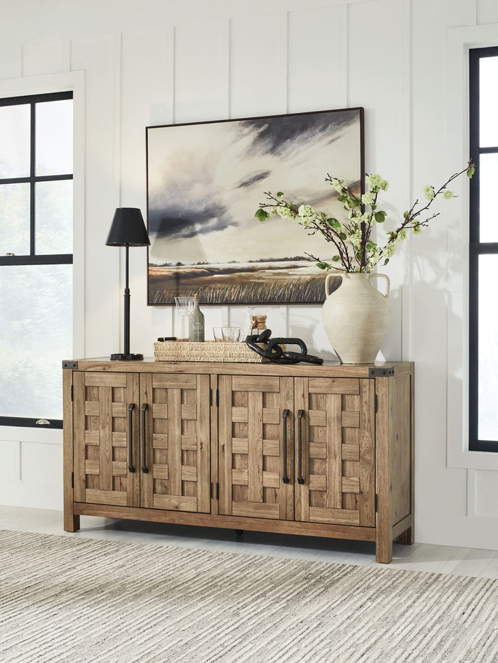 Ridgester - Dining Room Server - Light Brown image 2