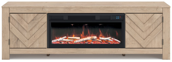 Cayboni - LG TV Stand With Fireplace Option image 2