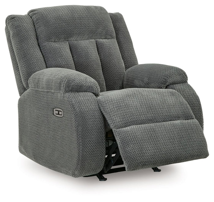 Observation - Power Rocker Recliner - Steel image 2