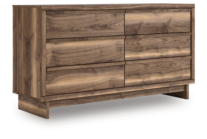 Chirason - Six Drawer Dresser - Brown image 1