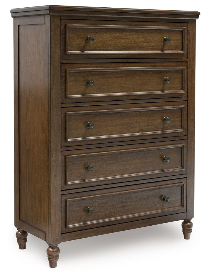 Sturlayne - Five Drawer Chest - Brown image 1