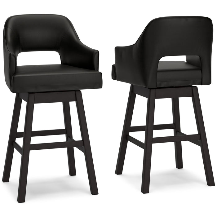 Tallenger - Upholstered Swivel Barstool (Set of 2) image 2