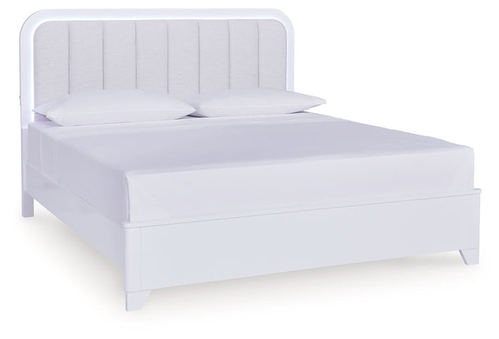 Jarlee - Upholstered Panel Bed image 1