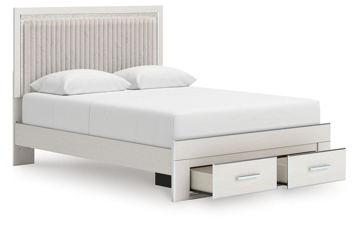 Zuraleus - Upholstered Panel Platform Storage Bed image 5
