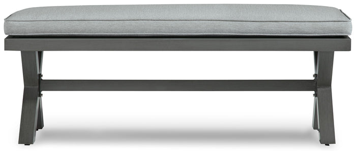 Elite Park - Bench With Cushion - Gray image 2
