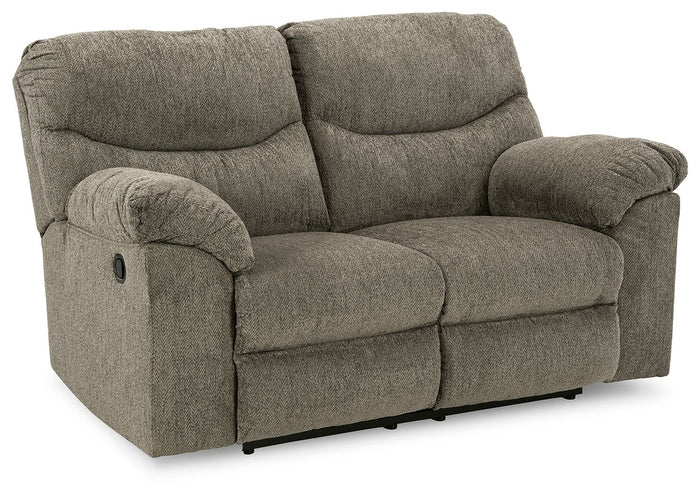 Alphons - Reclining Loveseat - Fabric - Putty image 1