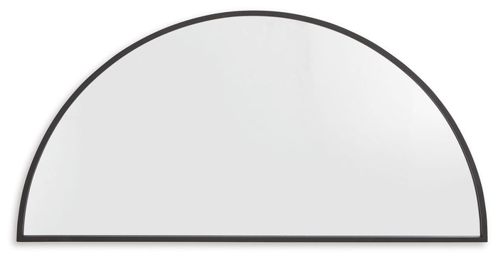 Denlow - Accent Mirror - Black image 1