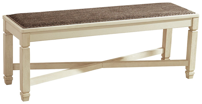 Bolanburg - Large UPH Dining Room Bench - Beige image 1