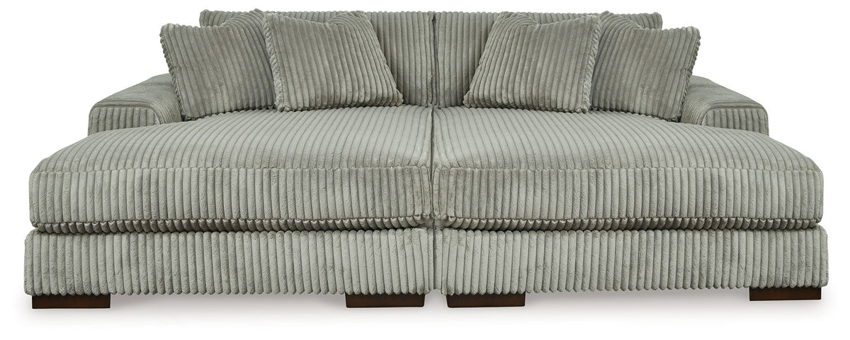 Gray / 2 Pc. Super Chaise Sectional