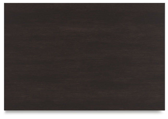 Covetown - Two Drawer Night Stand - Dark Brown image 2