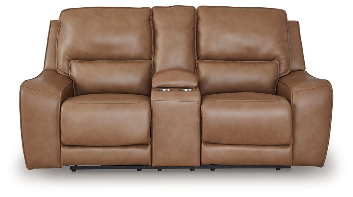 DeepWakes - Power Reclining Loveseat / Console / Adjustable Headrest image 3