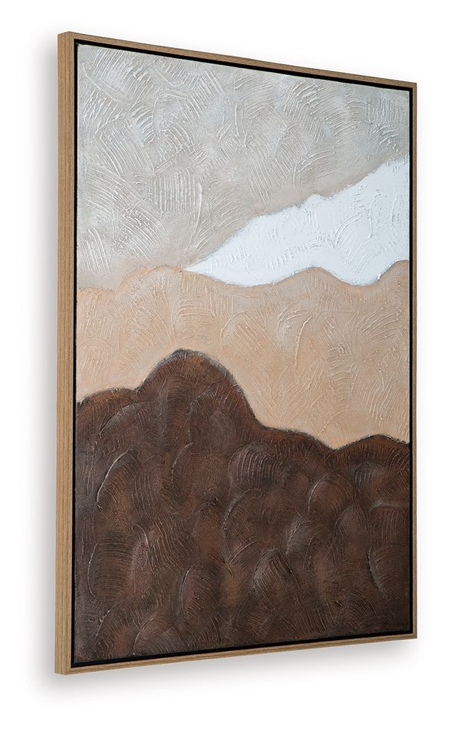 Fanthorne - Wall Art - Tan / Brown / White image 2