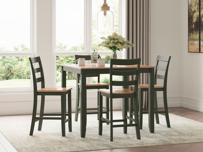 Gesthaven - Dining Room Counter Table Set image 5