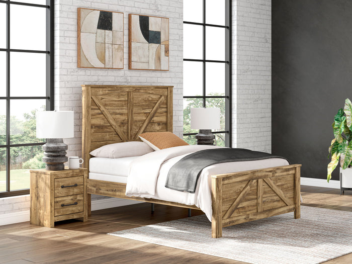 Maystonna - Crossbuck Panel Bed image 2