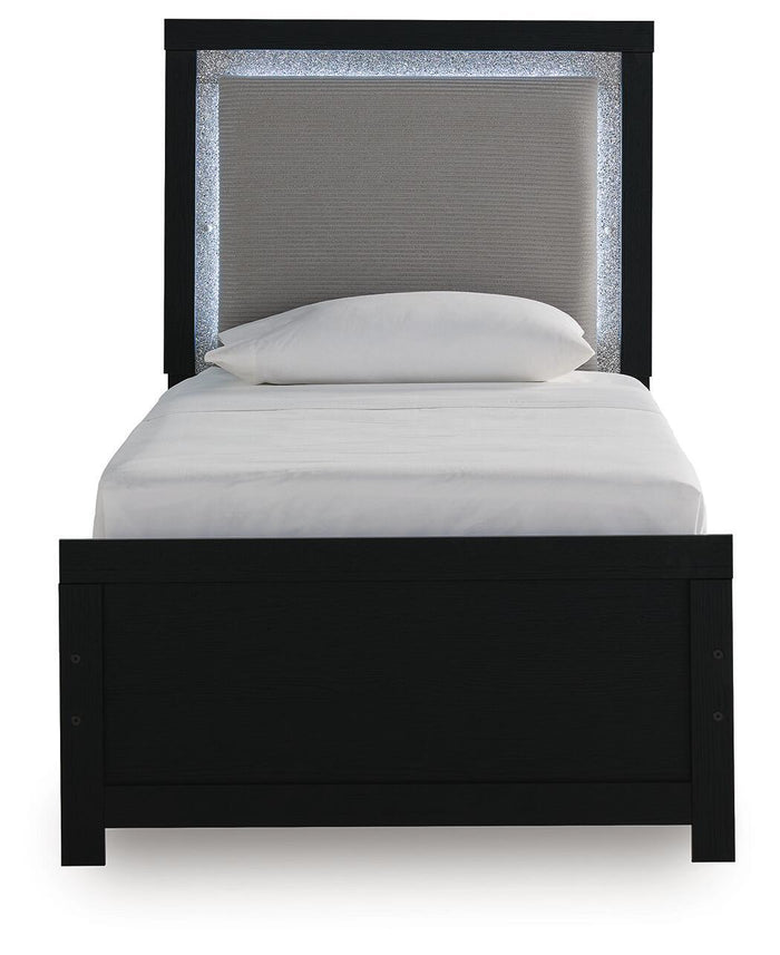 Maeling - Upholstered Panel Bed image 5