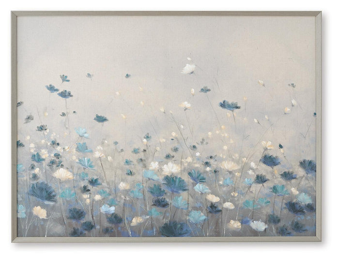 Claydale - Wall Art - Gray / Blue / White image 1