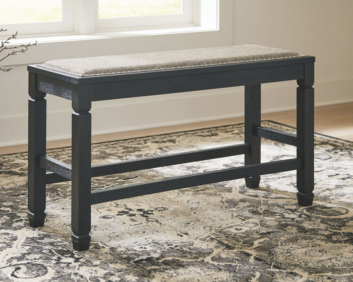 Tyler Creek - DBL Counter UPH Bench  - Antique Black image 2