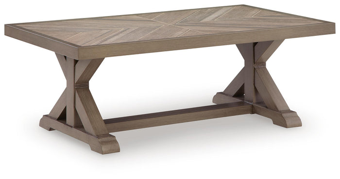 Laguna Heights - Rectangular Cocktail Table - Beige image 1