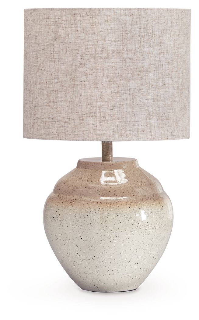 Waldish - Metal Table Lamp - Cream / Beige image 1