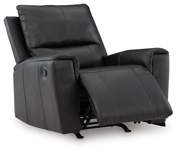 Glossmore - Rocker Recliner - Black image 2