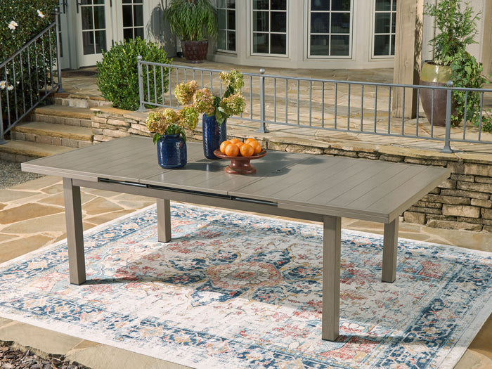 Beach Front - RECT Dining Room EXT Table - Beige image 2