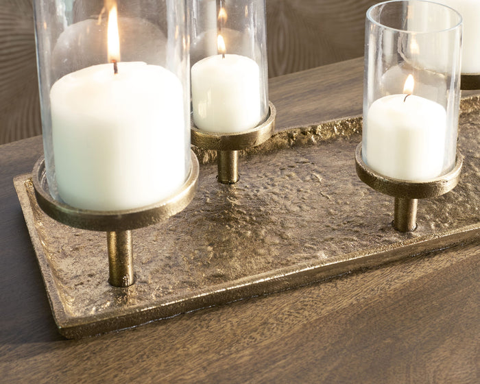 Wallmond - Candle Holder - Antique Brass Finish image 2