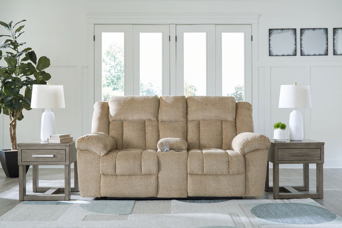 Tip-Off - Power Reclining Loveseat With Console / Adj Headrest image 2