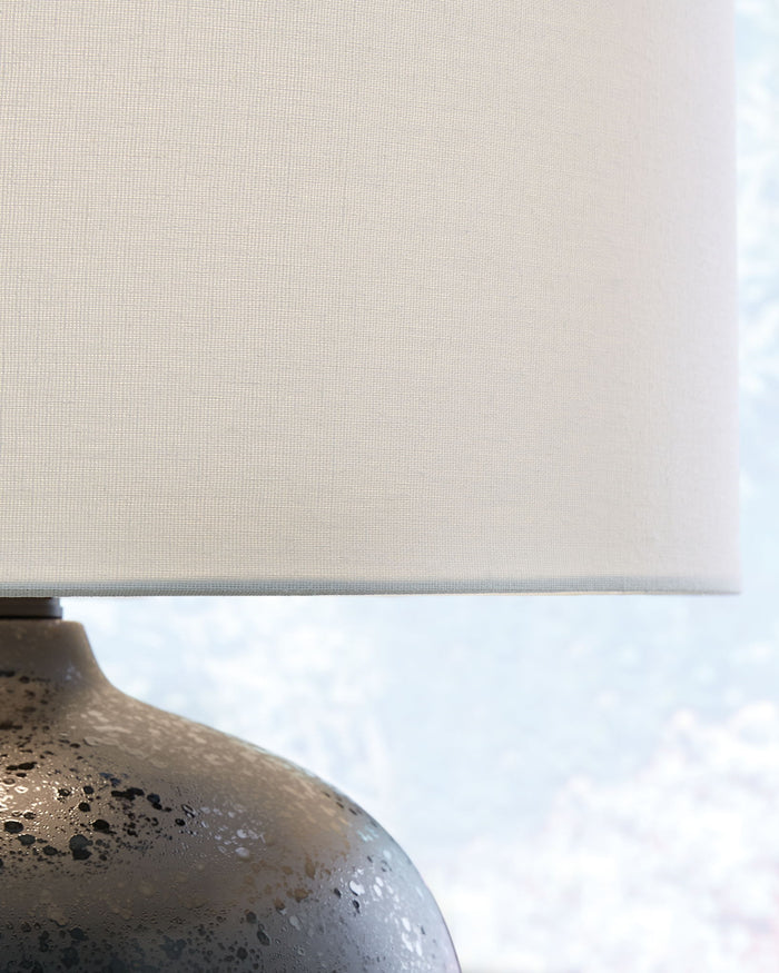 Ladstow - Ceramic Table Lamp  - Black image 2